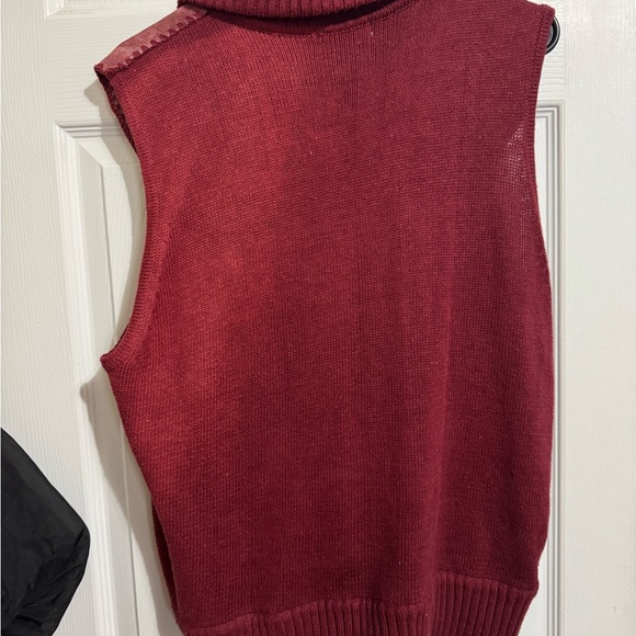 Kikit Maroon Knit Zip-Up Jacket - Picture 6 of 6